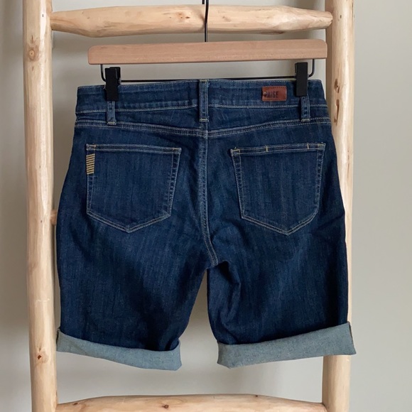 Paige Denim Bermuda Shorts Sz 27 - Picture 4 of 6